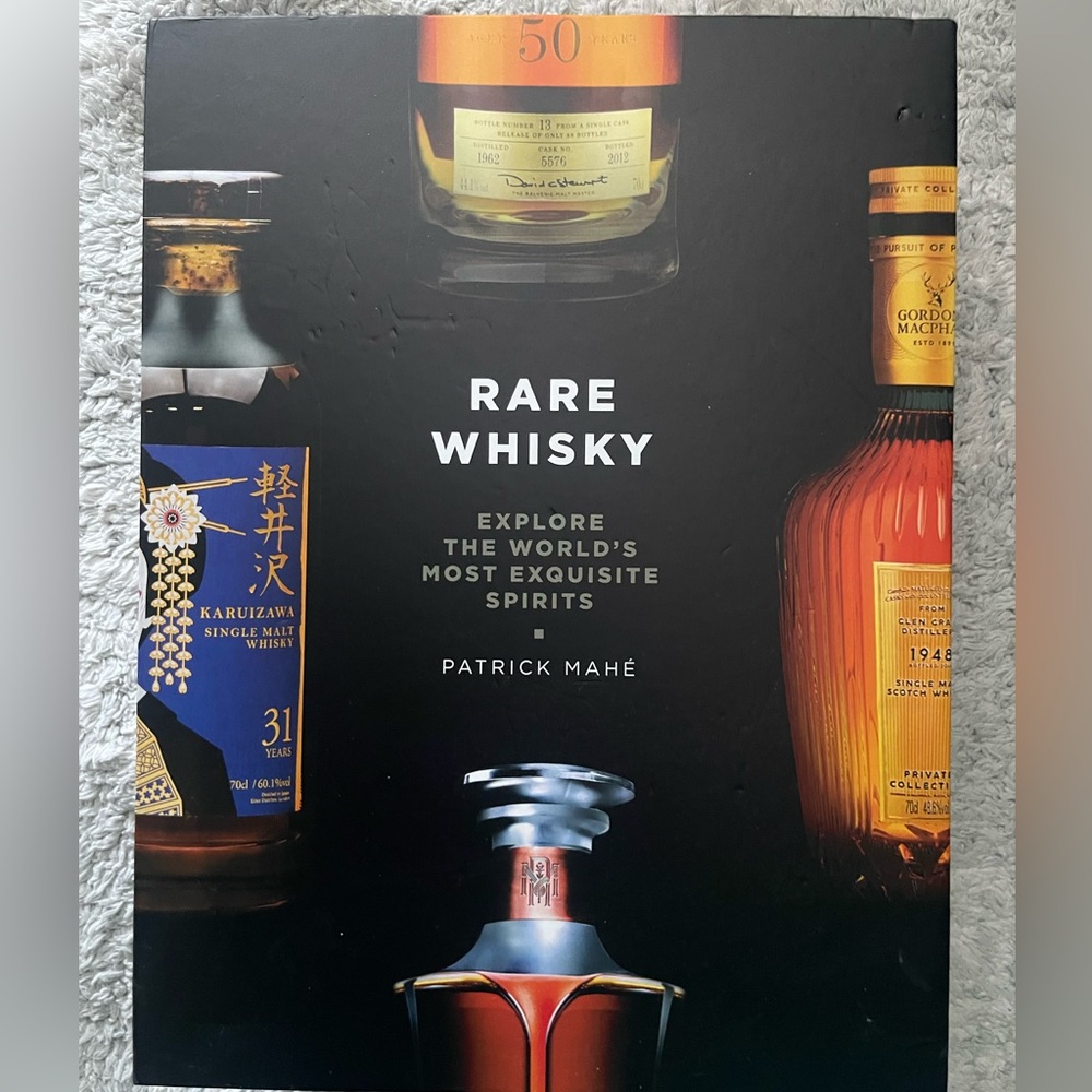 Rare Whiskey by Patrick Mahé | Hardcover Coffee Table Book with Slipcase!